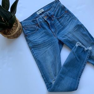 Madewell High Rise Skinny 9” Size 24 Petite